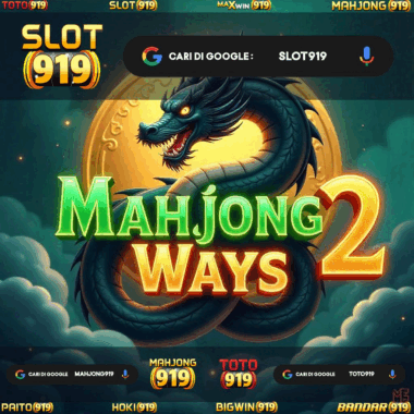 Soft Maxwin Scatter Hitam Mahjong Ways 2 Demo